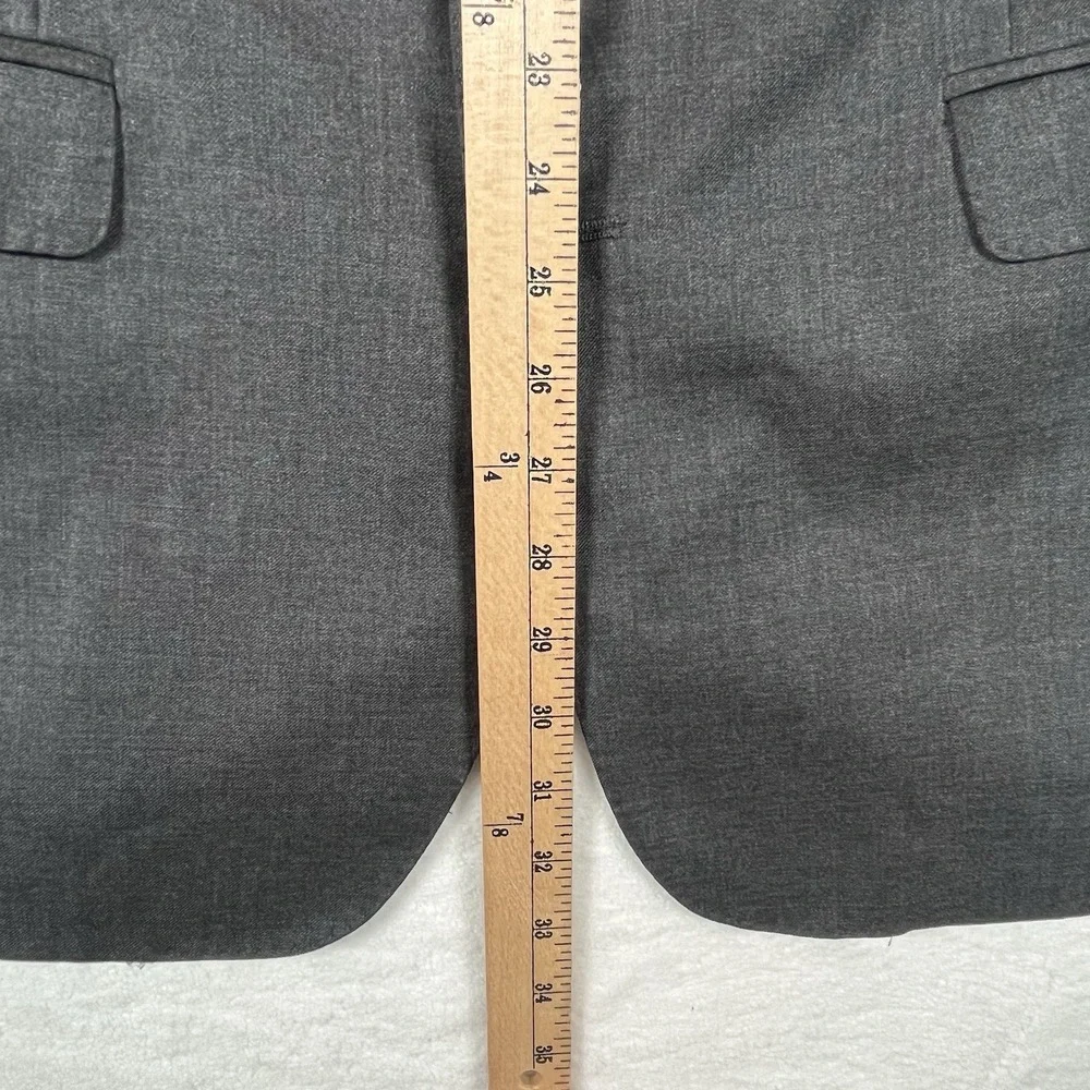 Brooks Brothers Brooksgate Regent Dark Gray Blazer Vitale Barberis Canonico Wool